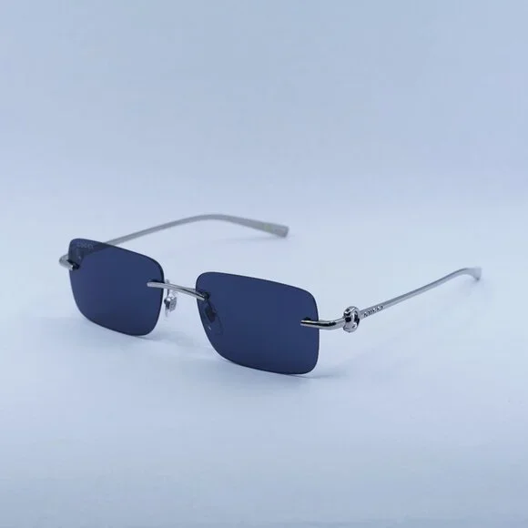 Gucci | Accessories | New Gucci Gg73s 003 Sunglasses Silver  display picture 3